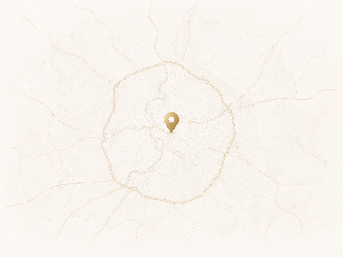 Mappa delle zone di Roma servite